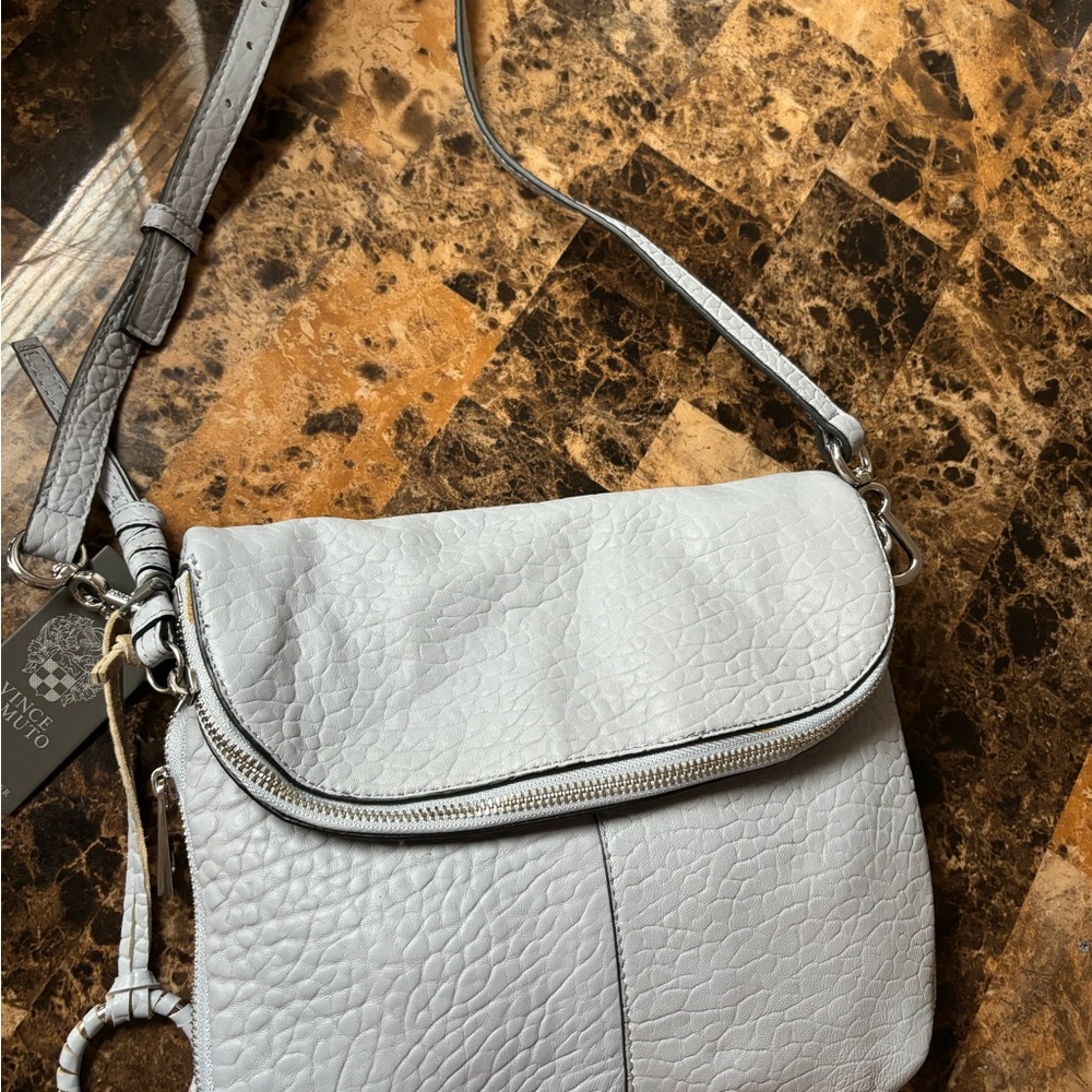 Vince Camuto leather strap purse